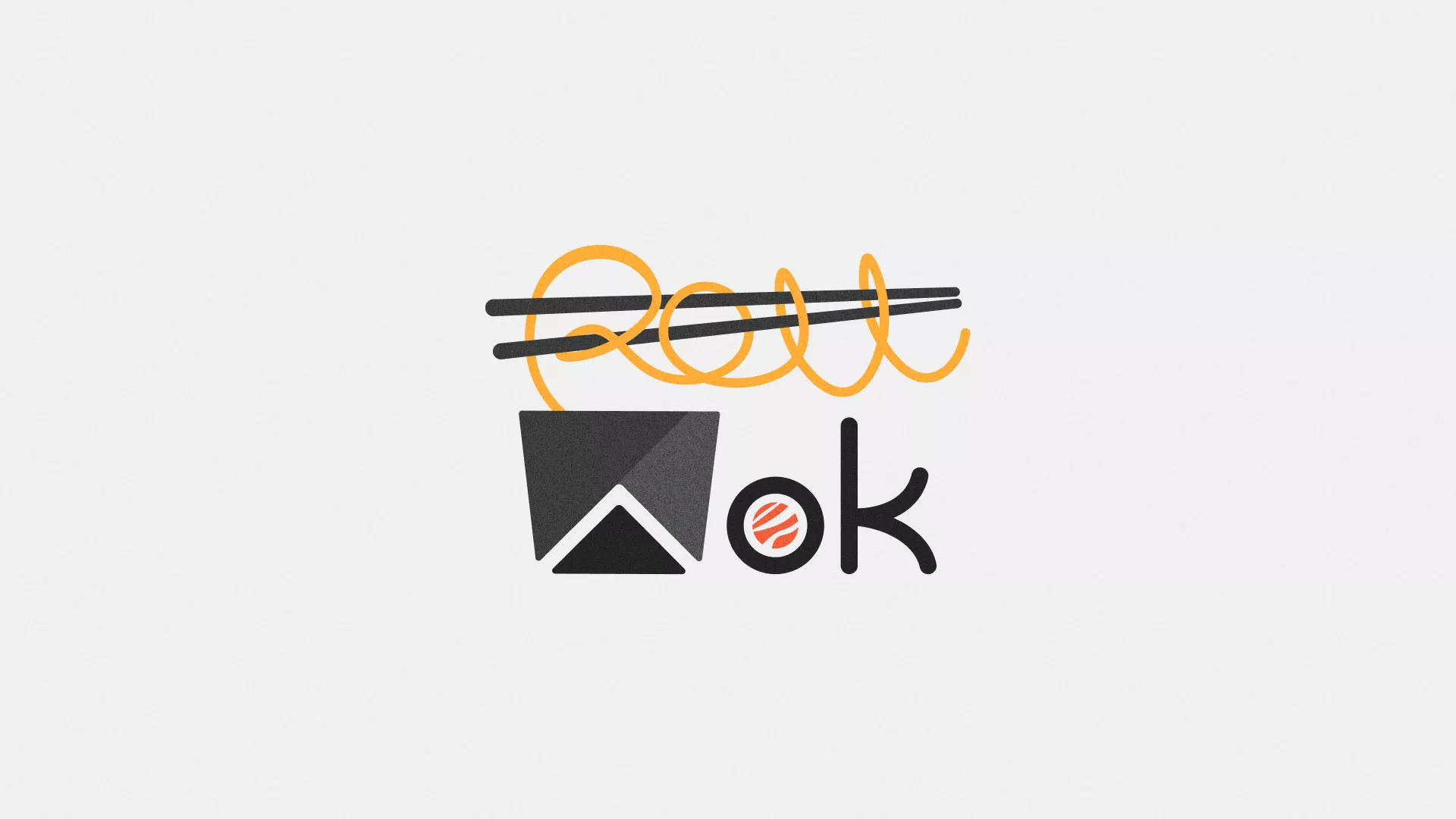 Разработка логотипа в Прохладном для суши-бара «Roll Wok Club» Разработка логотипа в Прохладном для суши-бара «Roll Wok Club»