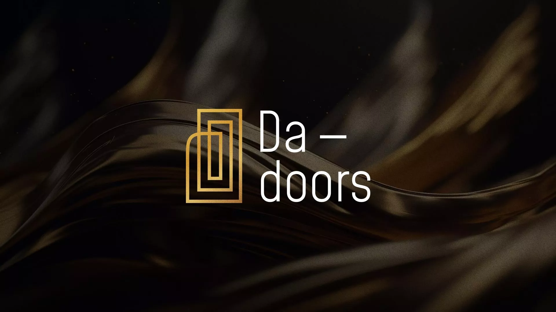 Разработка логотипа для компании «DA-DOORS» в Прохладном